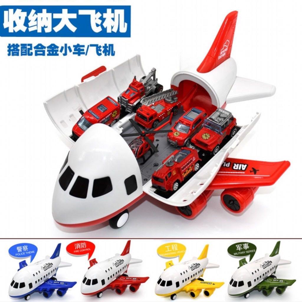 Aeroplane Toys Mainan Kapal Terbang Kid Toy Large Fire Trucks