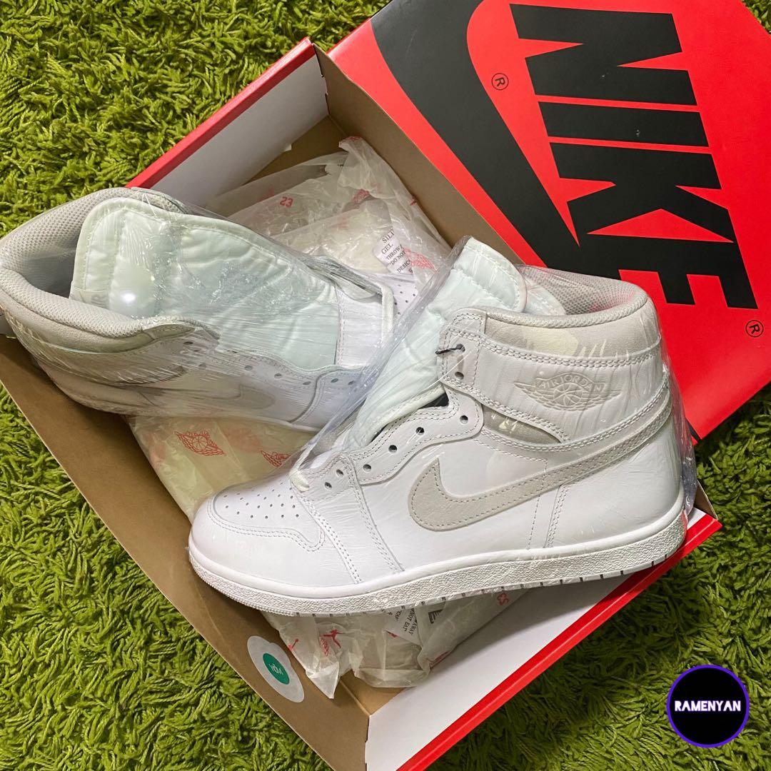Air Jordan 1 Neutral Grey 85 High Men s Fashion Footwear