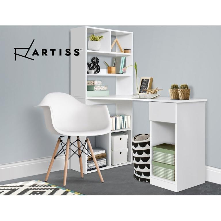 Artiss Office Computer Desk Student Study Table Home Workstation Corner