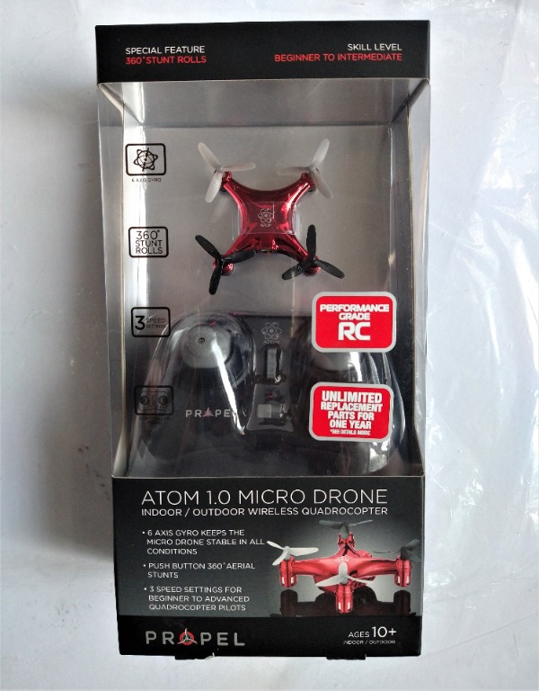 Propel store atom drone