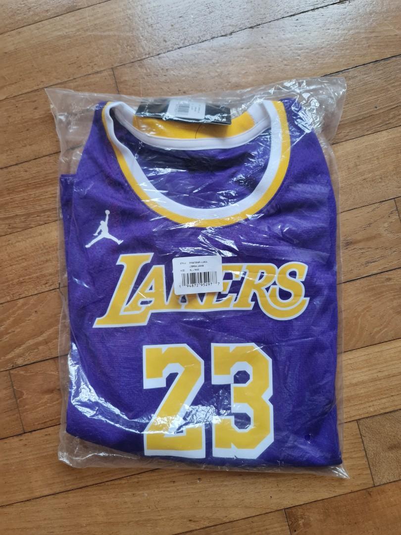 Authentic Lebron James Lakers Jersey