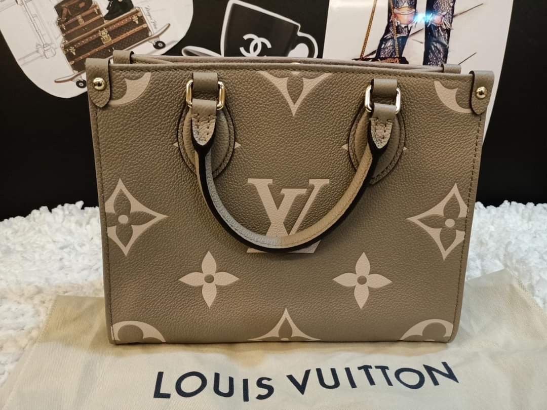 💕LV OTG PM Monogram Empreinte Leather Freesia Pink💕, Luxury, Bags &  Wallets on Carousell