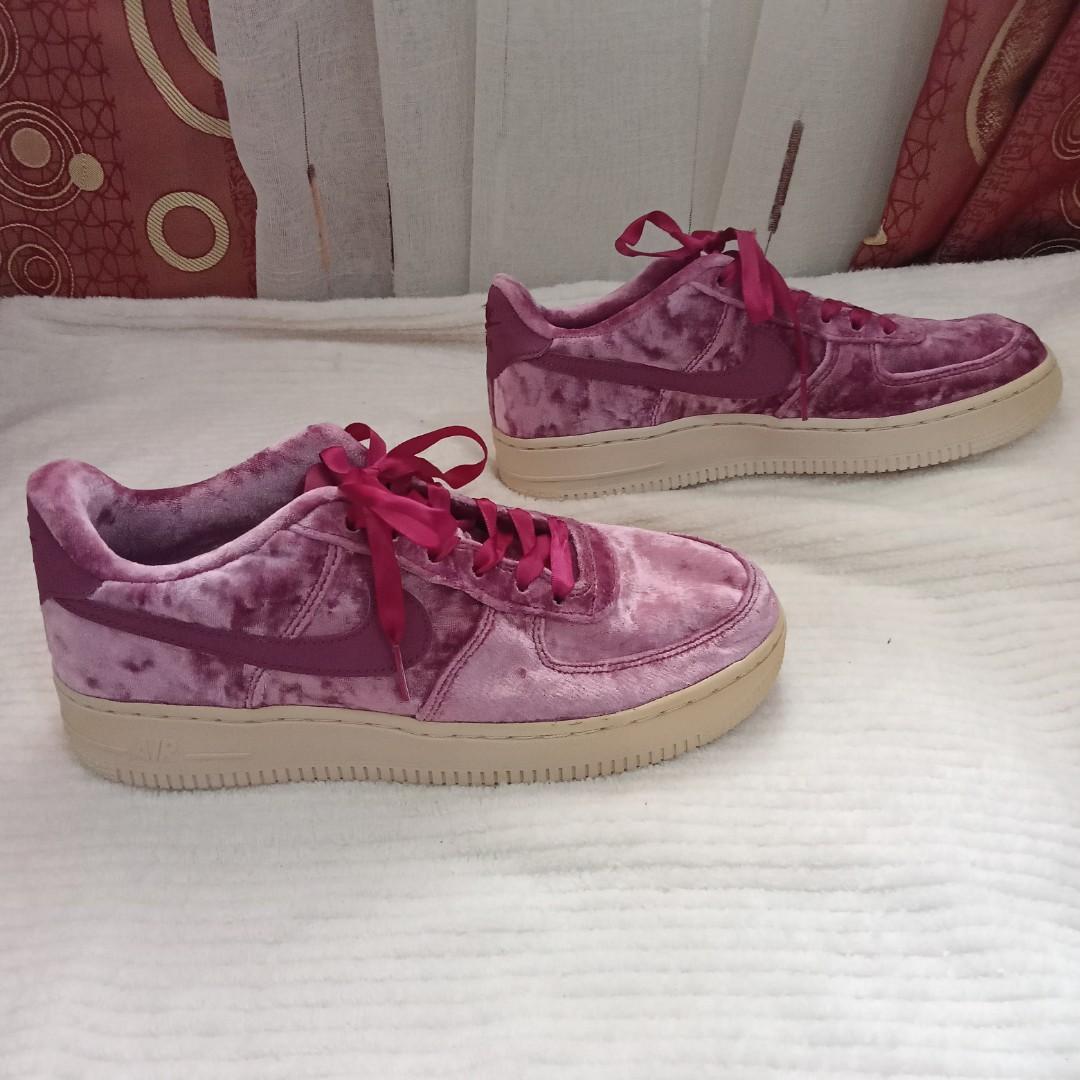 Purple velvet nike air force 1 2025