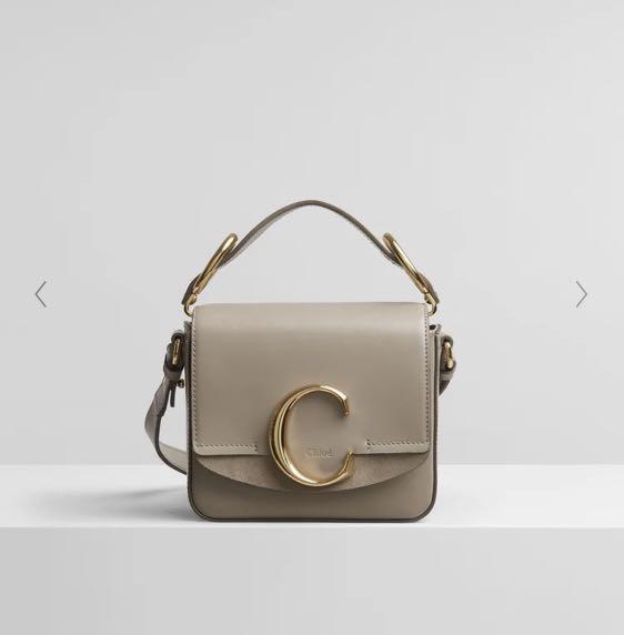 Chloe c leather shoulder bag outlet