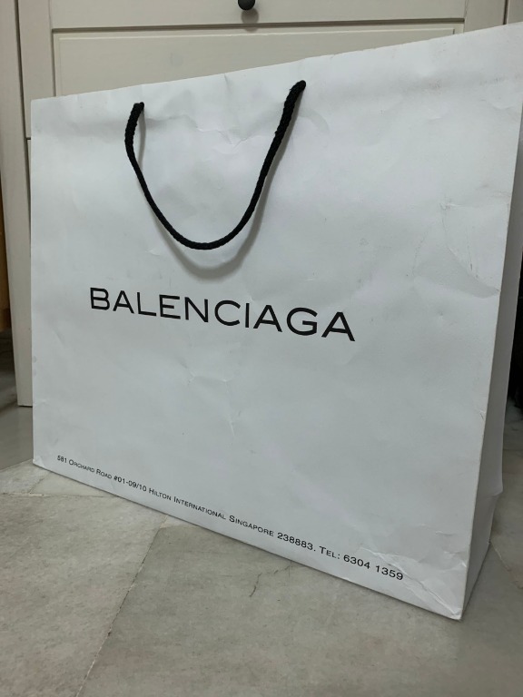 Balenciaga shop gift bag