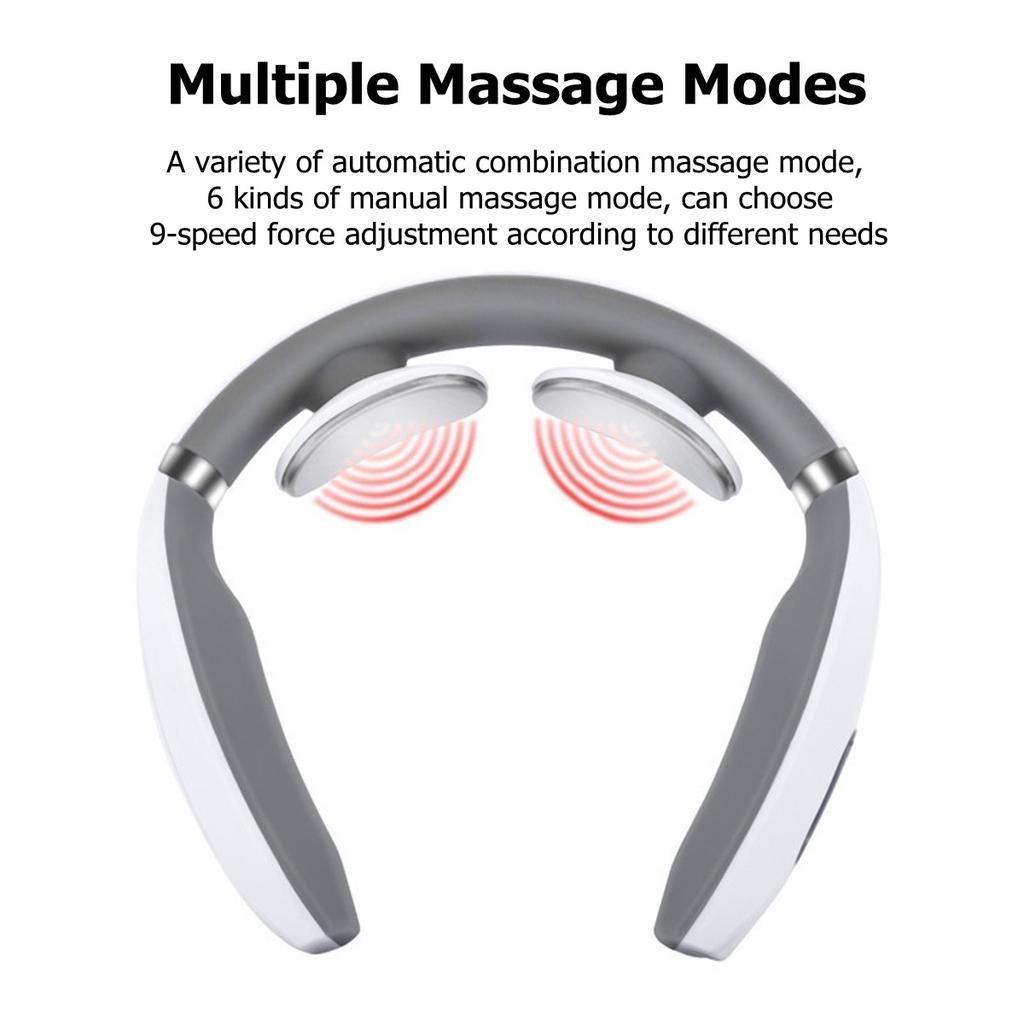 Fz1 Therapeutic Electrical Stimulation Massage Electronic Acupuncture Therapy  Device Cervical Spine Relax Low Frequency Massager