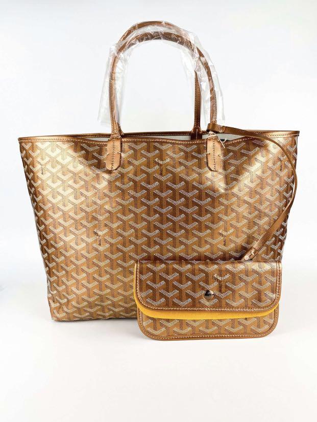 Goyard Saint Louis Metallic Gold PM Tote Bag Limited Edition 2021
