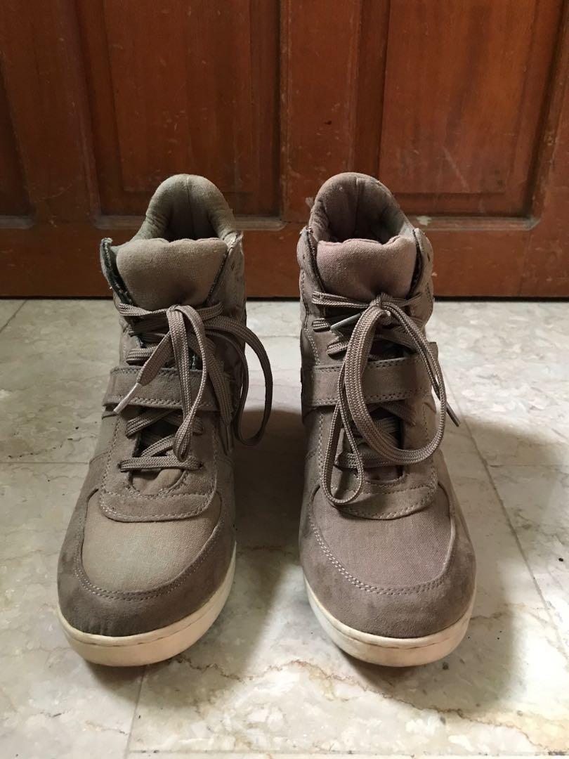 Payless wedge sneakers sales