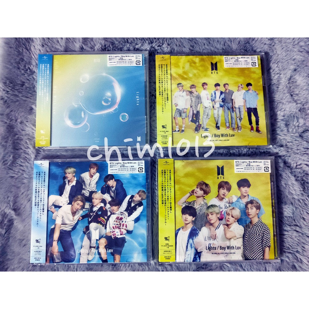 Bts Japanese Album Lights Boy With Luv K Wave On Carousell Bts Japanese Album Lights Boy With Luv K Wave On Carousell