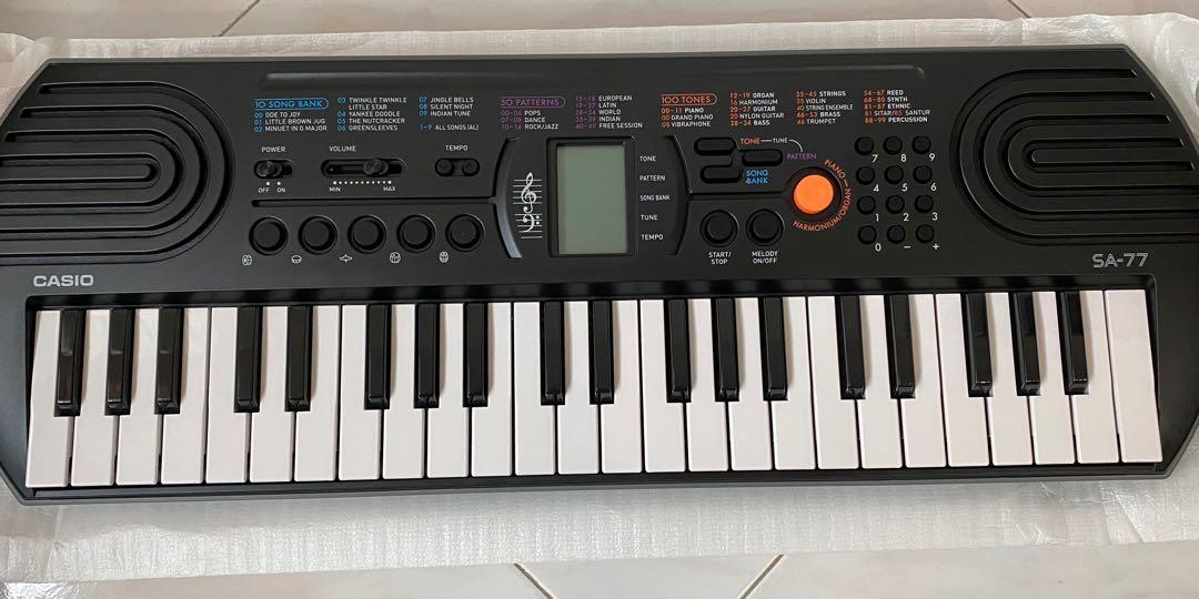 Casio SA 77 Electronic Keyboard