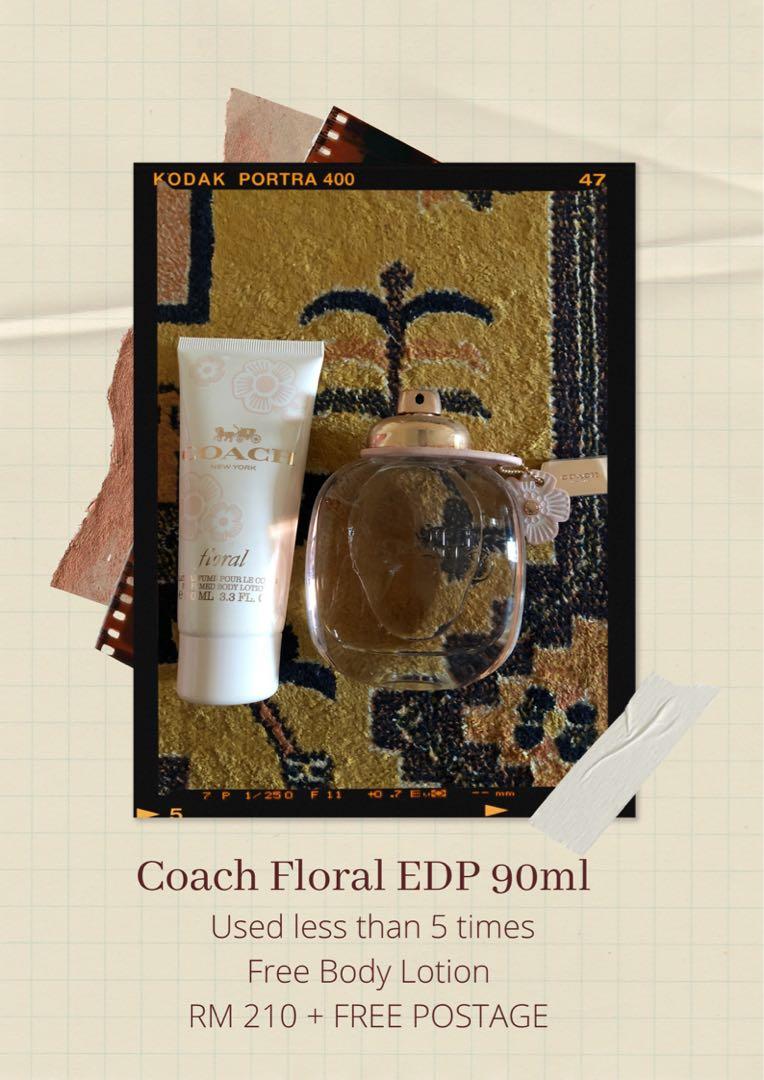 Coach Floral Edp 90ml Health Beauty Perfumes Nail Care Others On Carousell