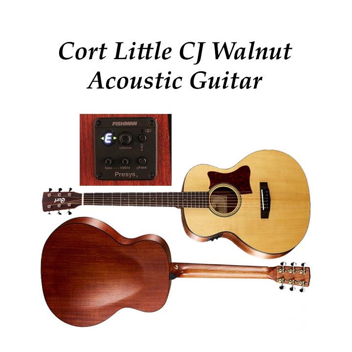 Cort Little CJ Walnut Acoustic Guitar A different kind of tone