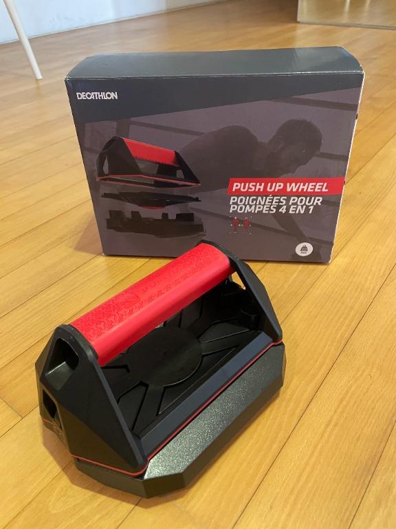 Decathlon PUSH UP WHEEL pushup Health Nutrition Health Supplements Sports Fitness Nutrition on Carousell