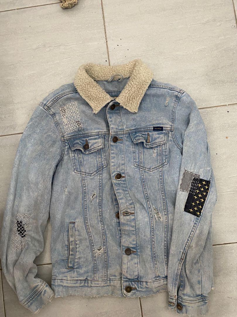 denim jacket sherpa