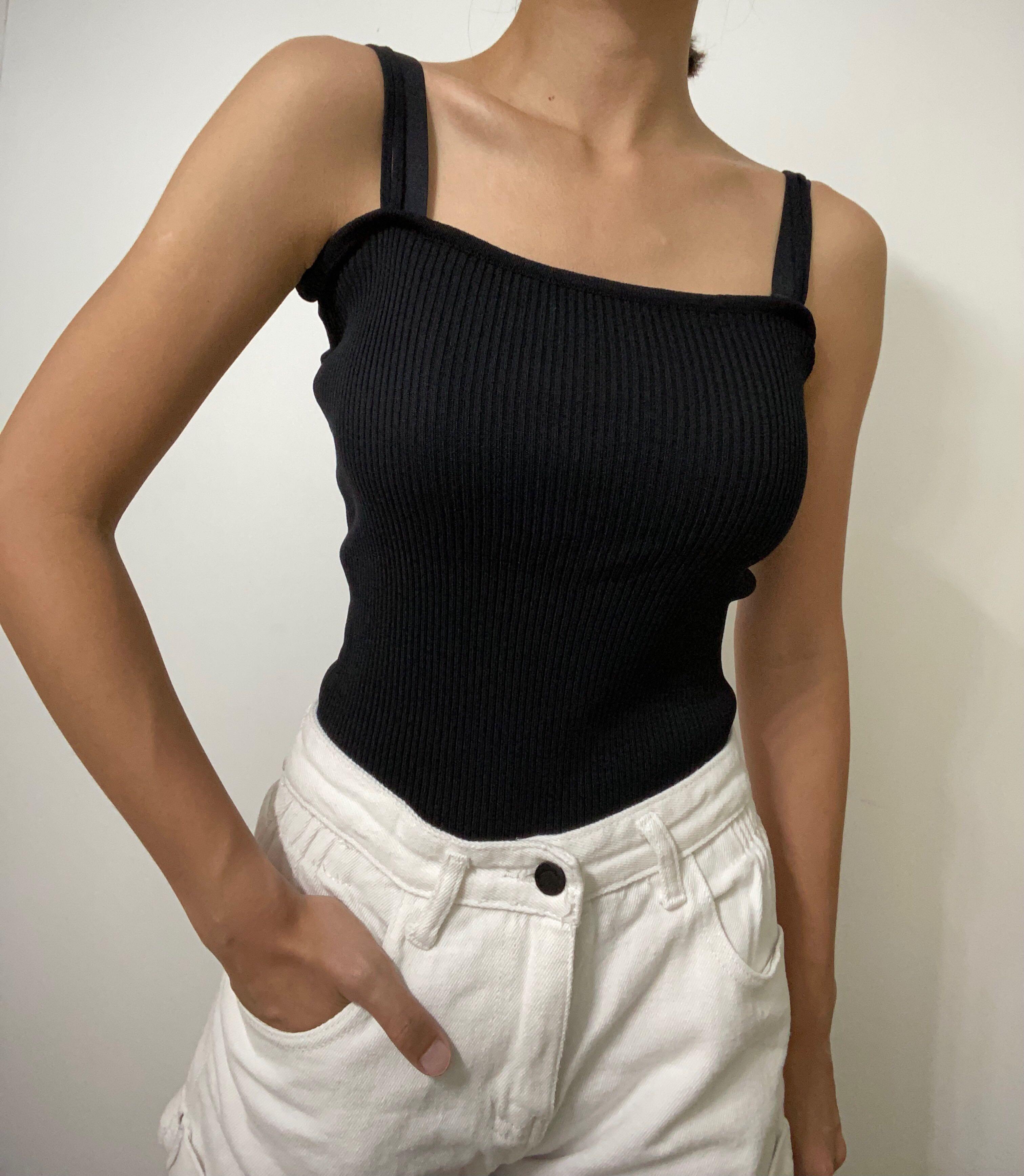 Double spaghetti strap top new arrivals