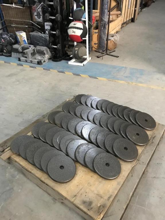 Cast iron dumbbells cheap 40kg