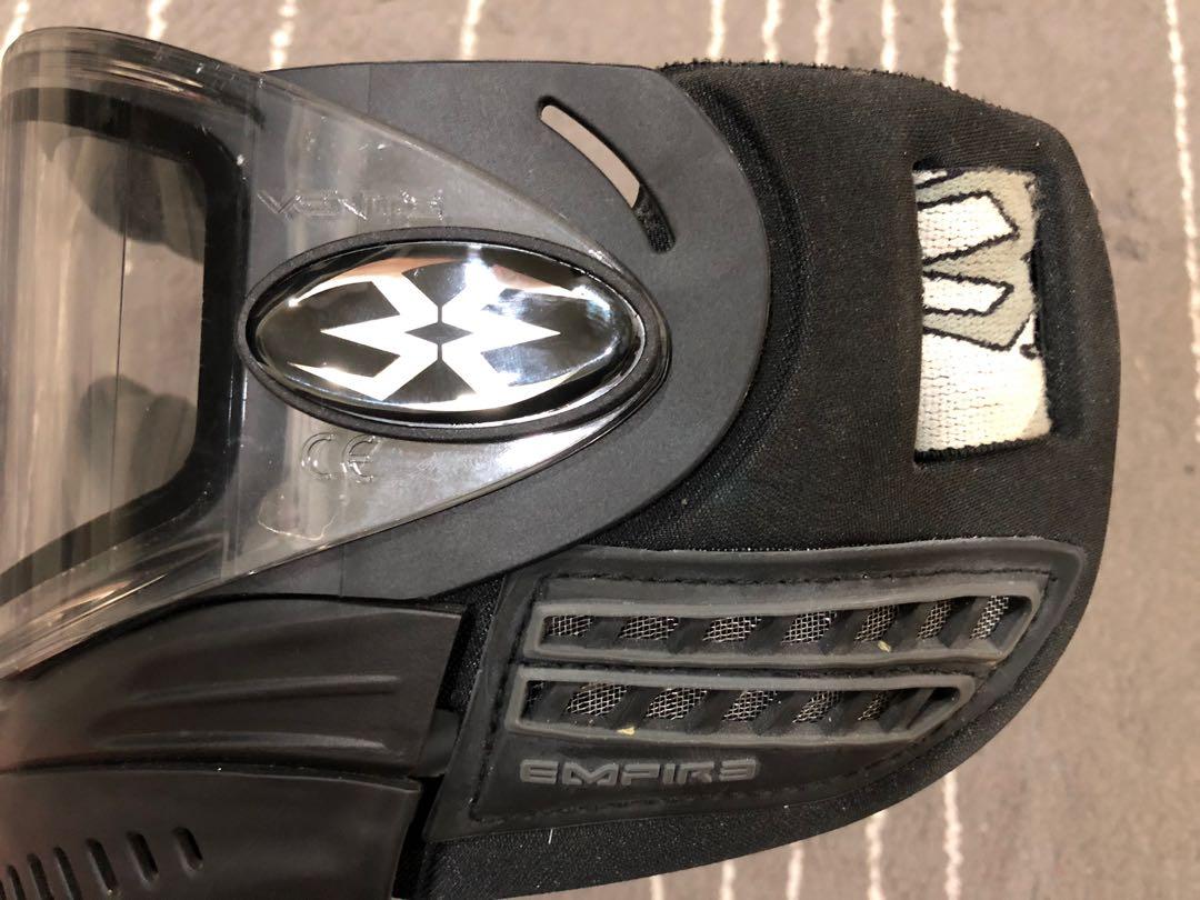 Empire EFlex paintball mask, Sports Equipment, Sports & Games, Racket