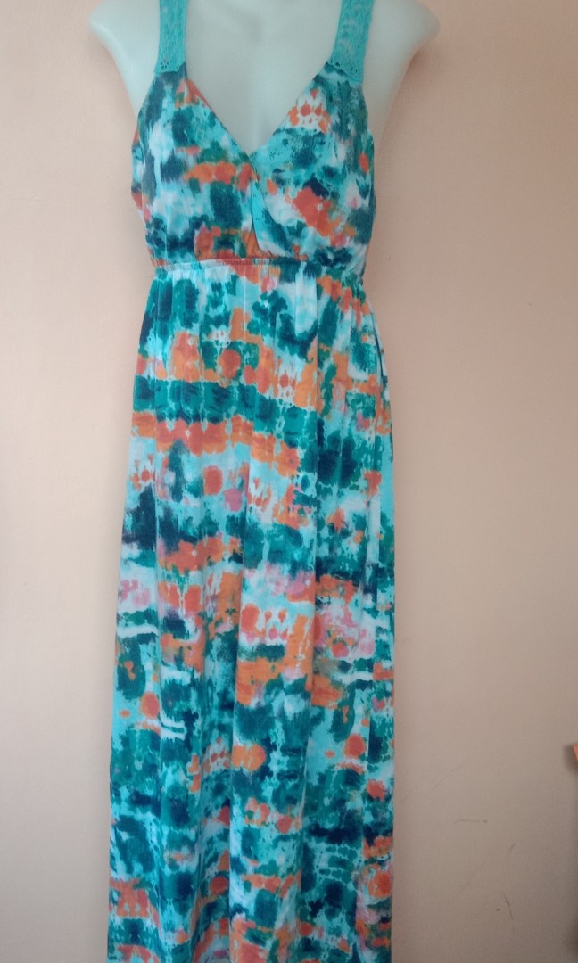 Faded glory maxi dress top