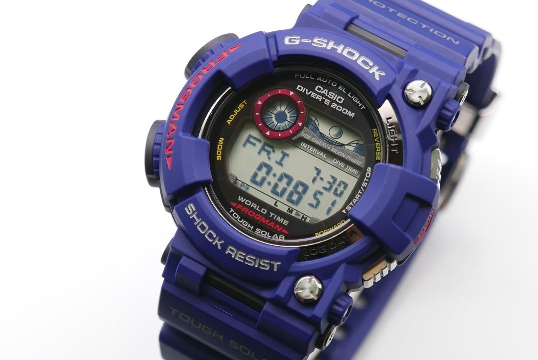 G-shock Frogman gf-1000nv, 名牌, 手錶- Carousell
