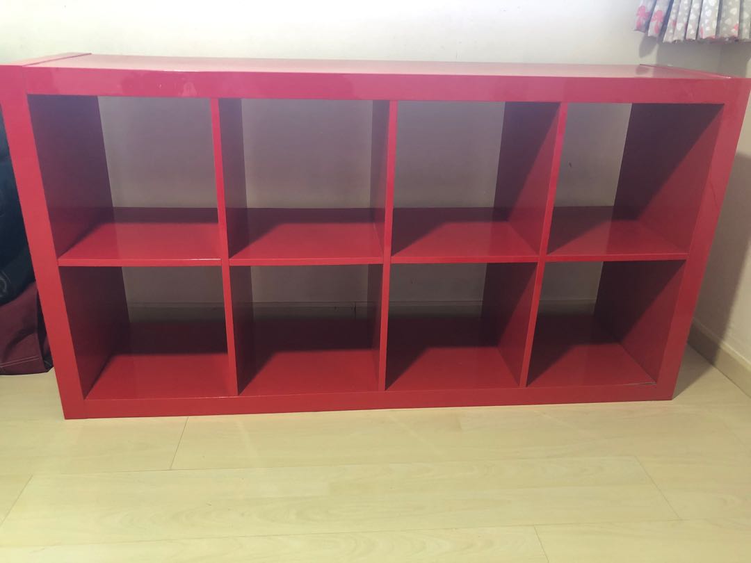 IKEA Red Shelving Furniture & Home Living, Furniture, Shelves