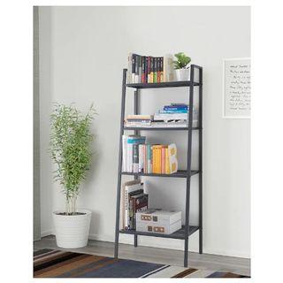 IKEA Wide Lerber Shelf Unit, Dark Gray