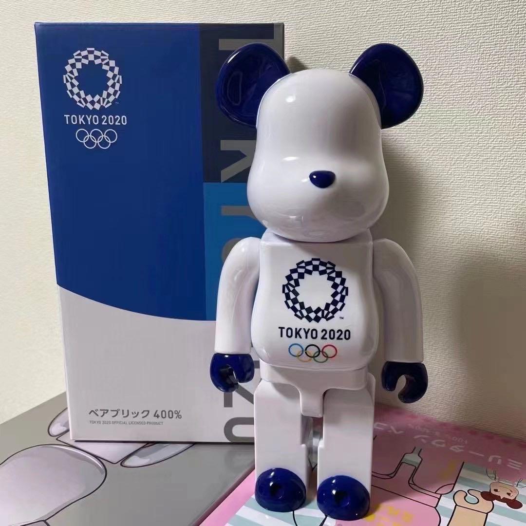 [Pre-Order] BE@RBRICK x Tokyo 2020 Olympic Emblem 400% bearbrick (Medicom  Toy 25th Anniversary Exhibition Exclusive)