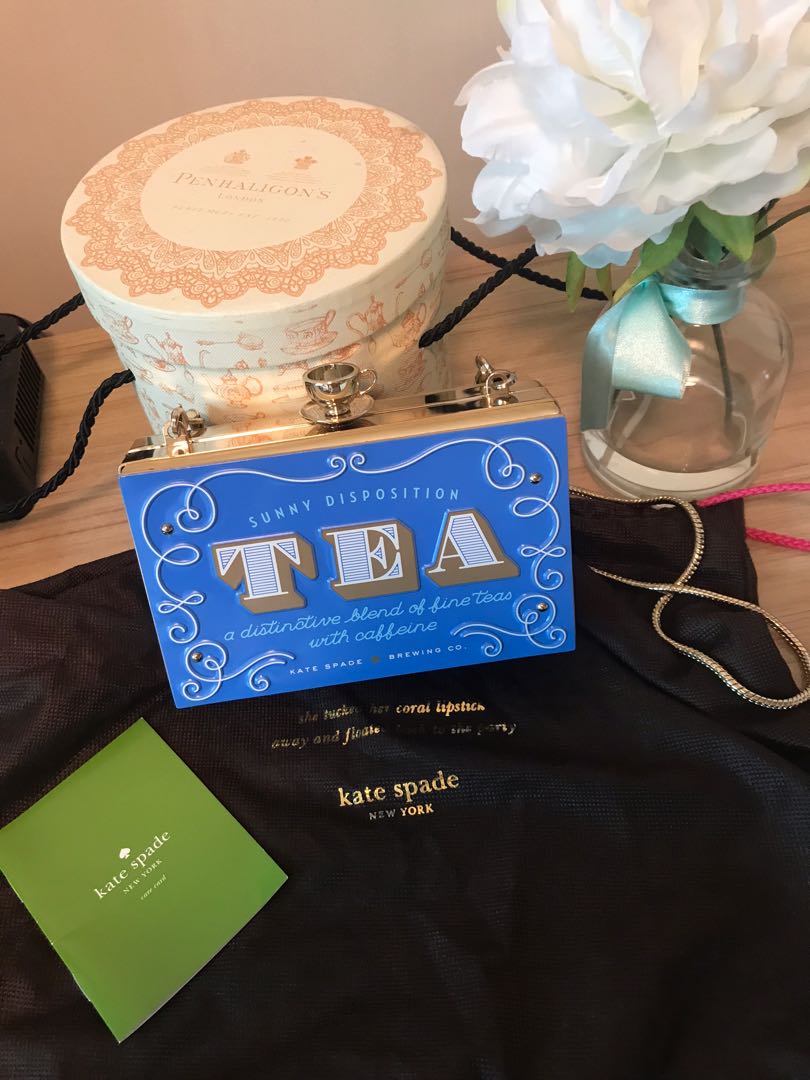 Kate spade tea clutch clearance