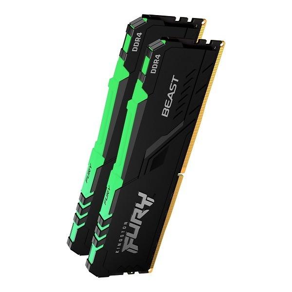 Kingston FURY Beast DDR4 RGB Memory Kit of 2x8GB 16GB 3200MHz 16GB 3600MHz