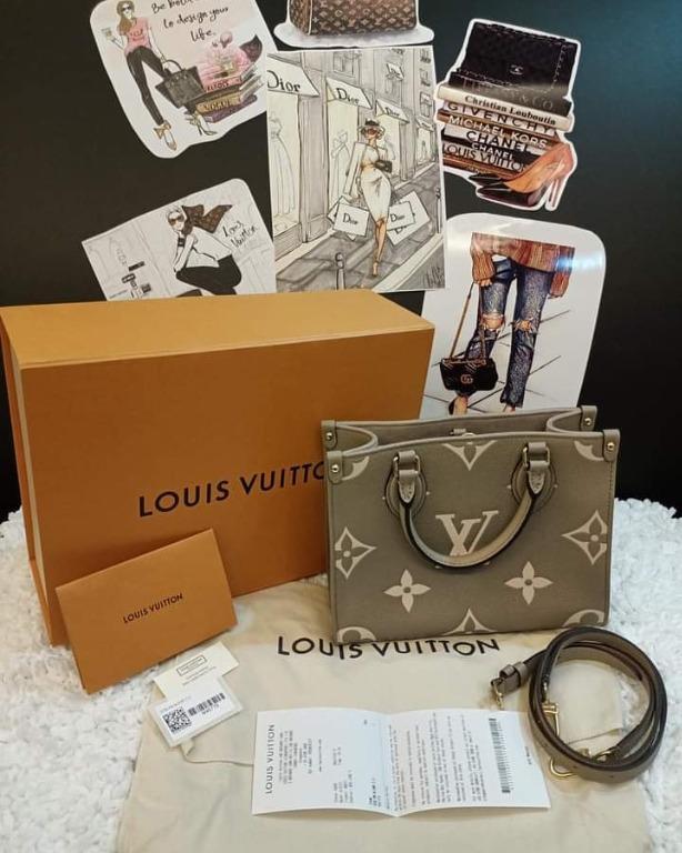 Brand New Louis Vuitton On The Go PM Monogram Empreinte