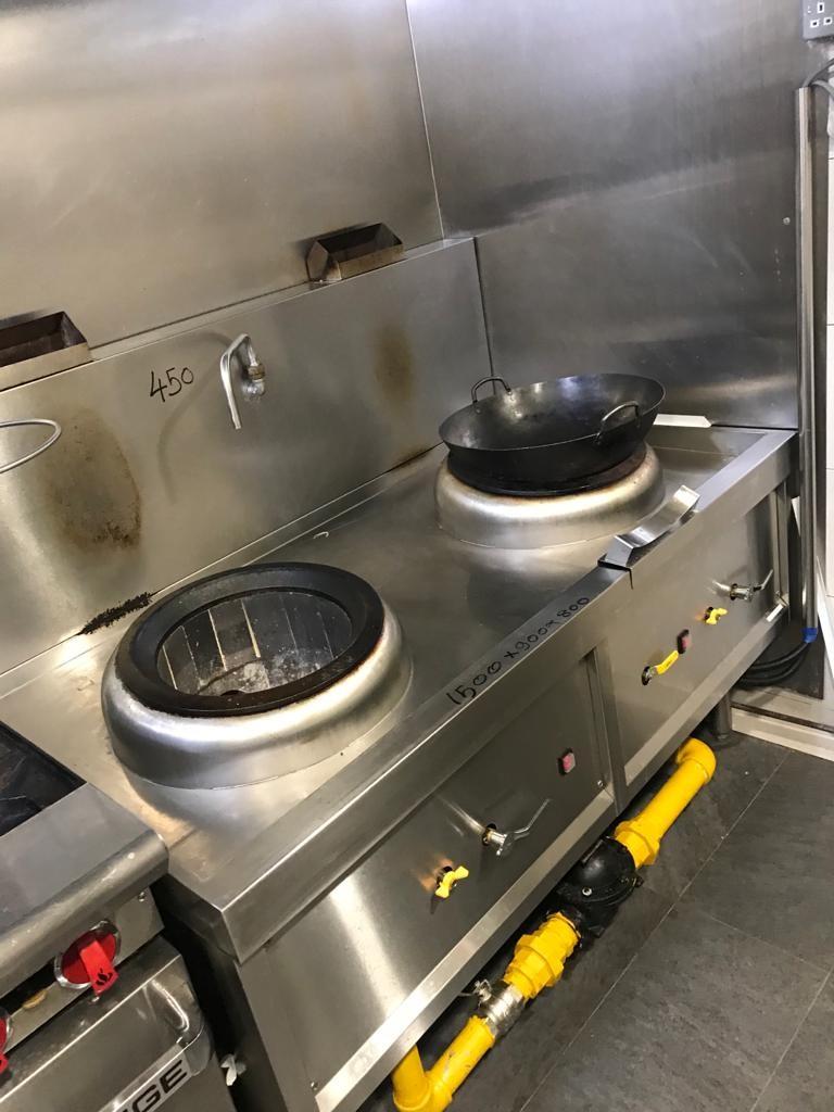 Gas 2 Ring Burner Kwali Stove Commercial Kitchen Equipment, TV & Home