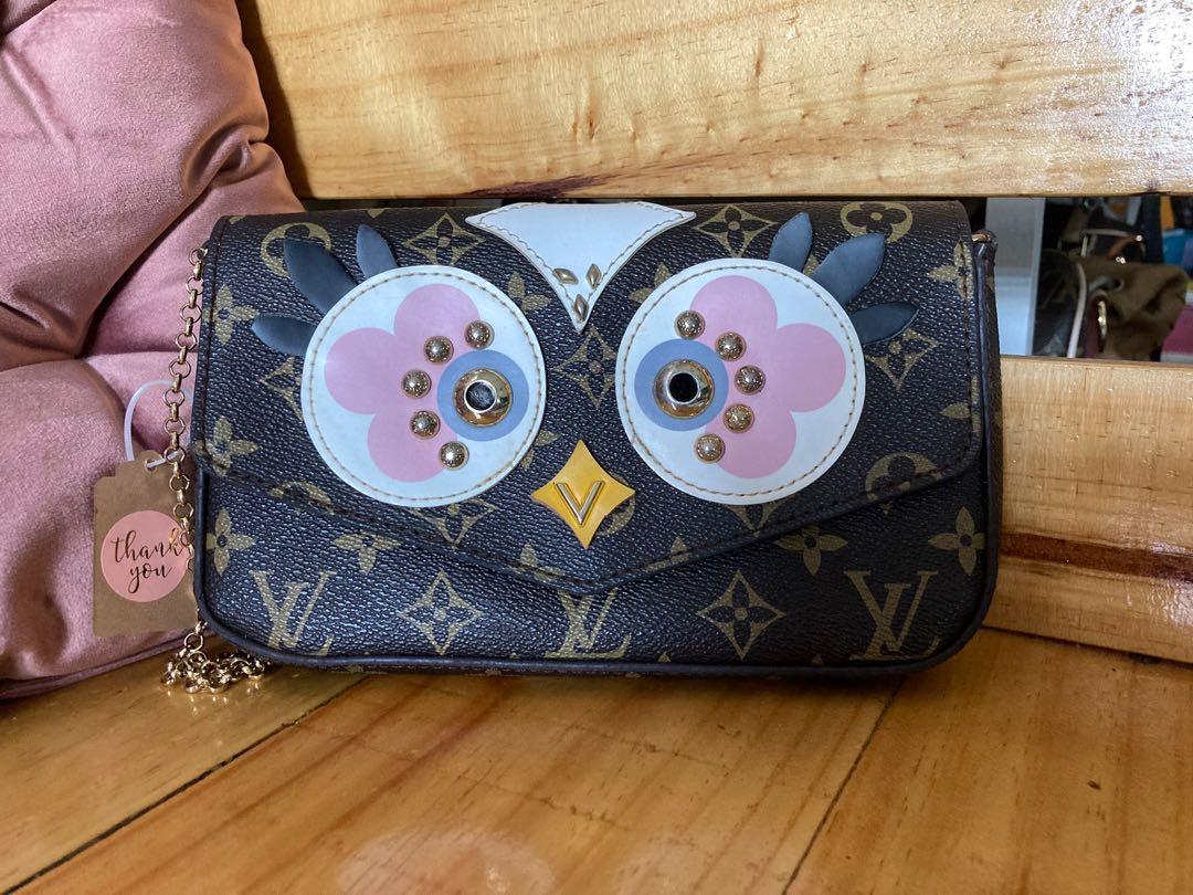 LV POCHETTE OWL LIMITED EDITION, Luxury, Bags & Wallets on Carousell