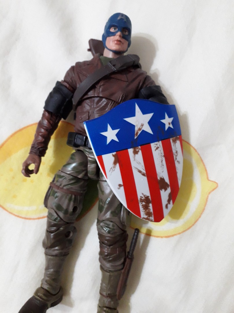 Marvel legends captain america custom Hobbies Toys