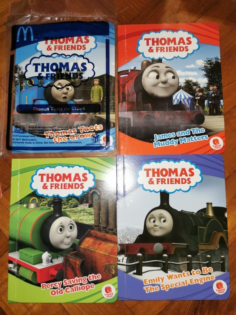 McDonald s Happy Meal Set of 4 Thomas Friends Books