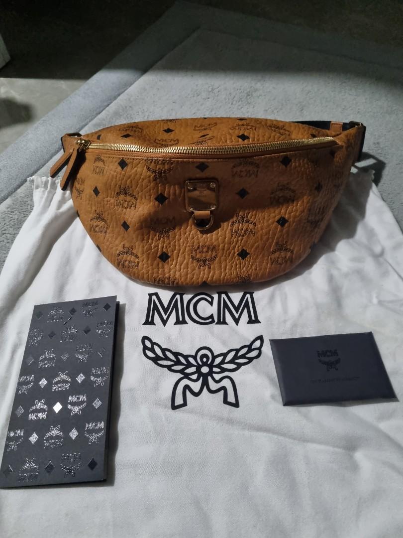 Mcm fanny pack mens on sale