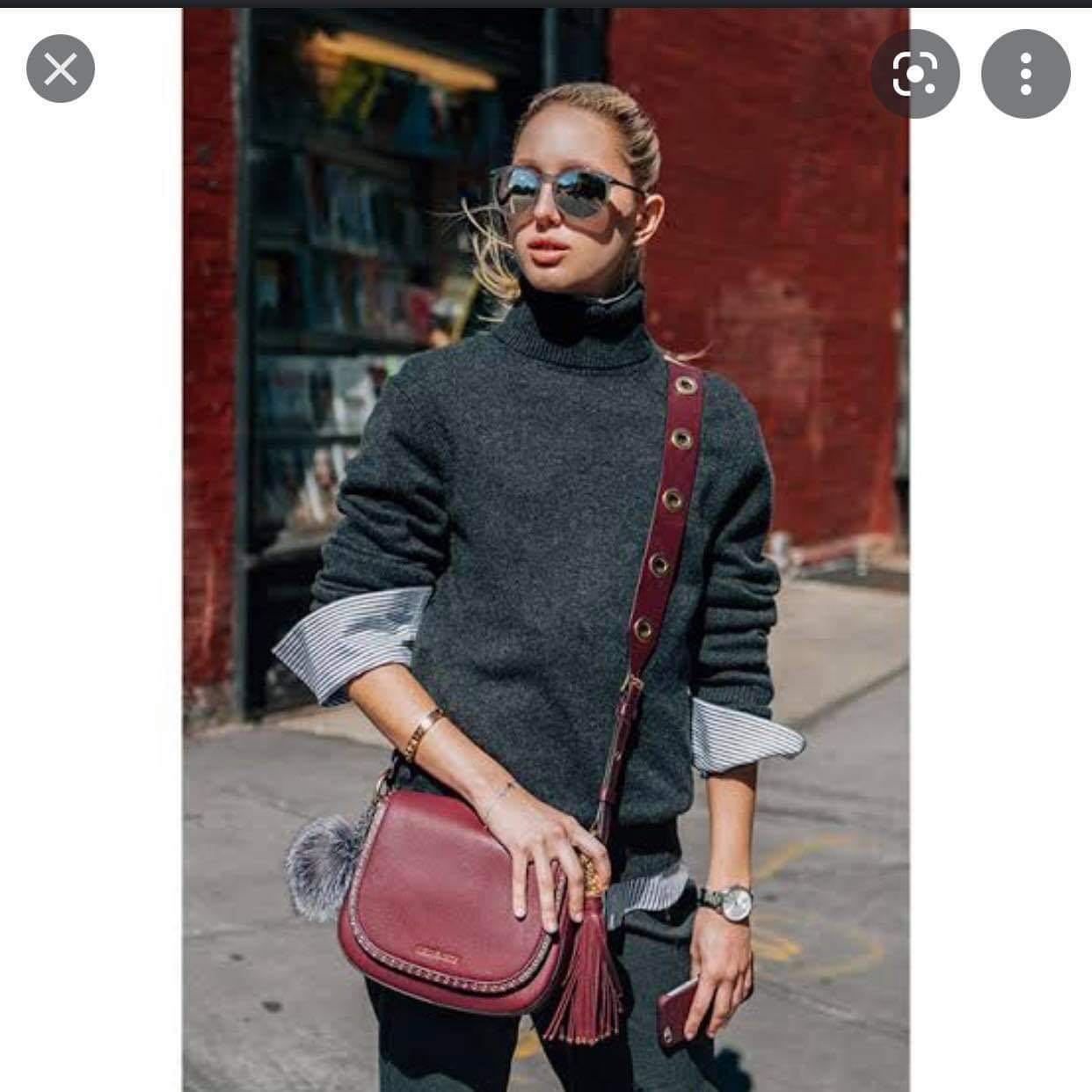 Michael Kors Brooklyn Saddle Crossbody Bag mk coach gucci lv, Women's  Fashion, Bags & Wallets, Cross-body Bags on Carousell