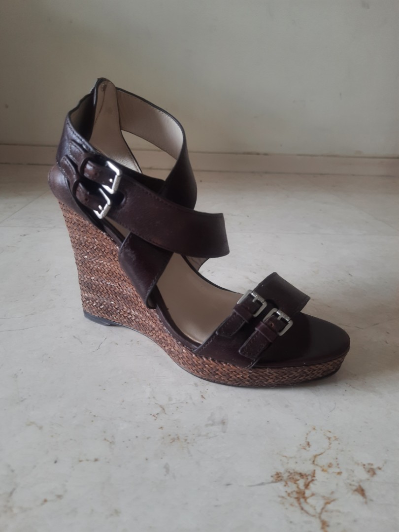 Michael Kors leather sandals US8 5 HargaPadu Women s Fashion