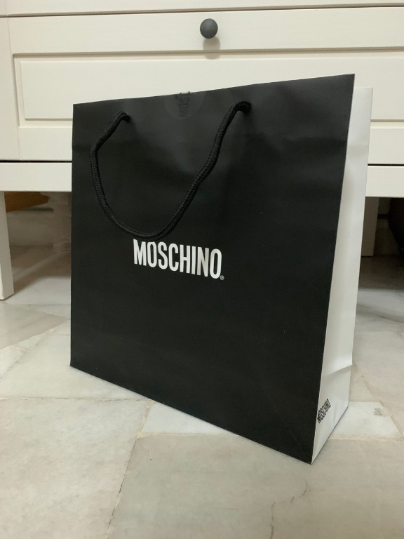 Moschino shopping on sale bag