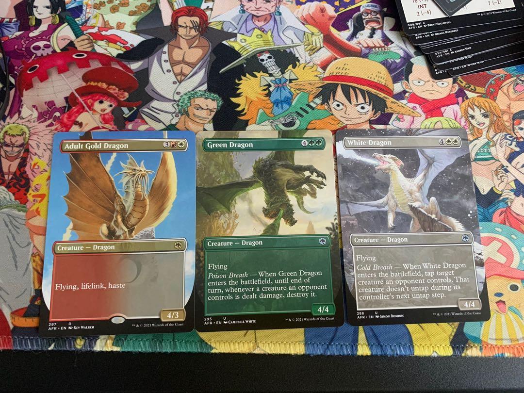 MTG Dragons singles, Hobbies & Toys, Toys & Games on Carousell