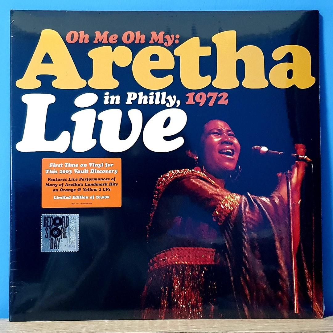 NEW 2 x LP : Aretha Franklin - Oh Me Oh My: Aretha Live In Phily