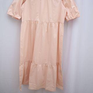 {NEW] HM Poplin Tiered dress