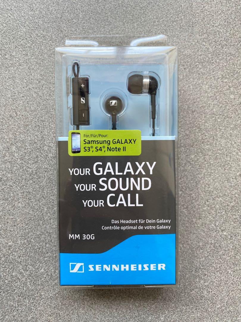 New Sennheiser MM30G for Samsung, Audio, Headphones & Headsets on Carousell