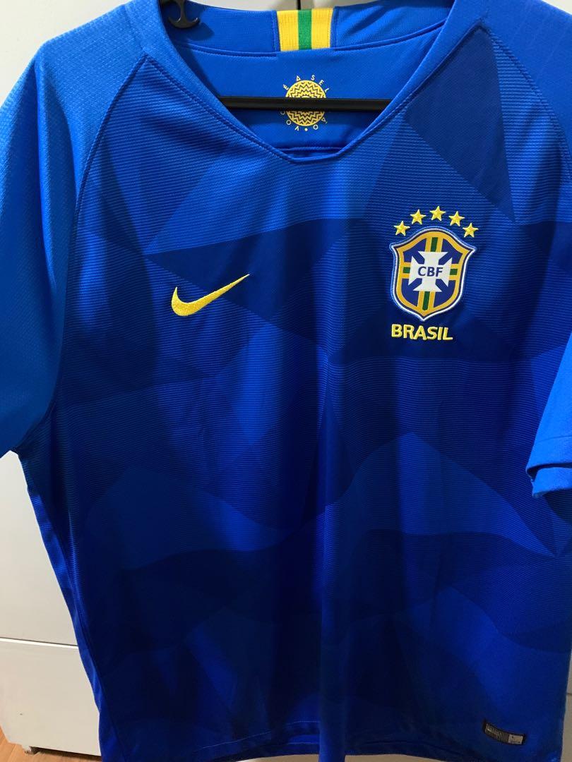Nike Authentic Brazil, Men's Fashion, Tops & & Polo Shirts on Carousell