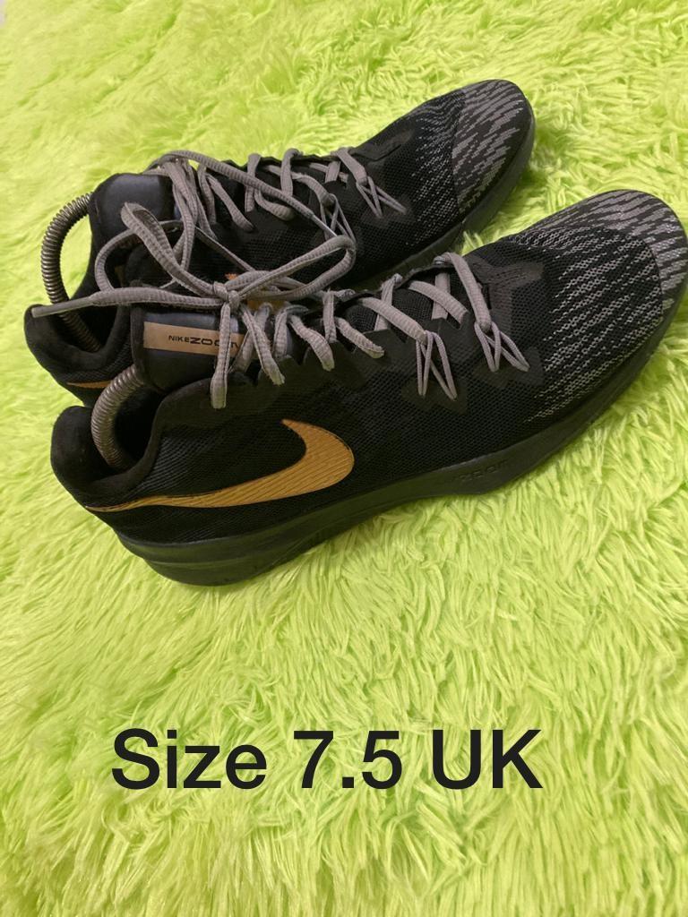 Nike zoom evidence 2 black gold shop
