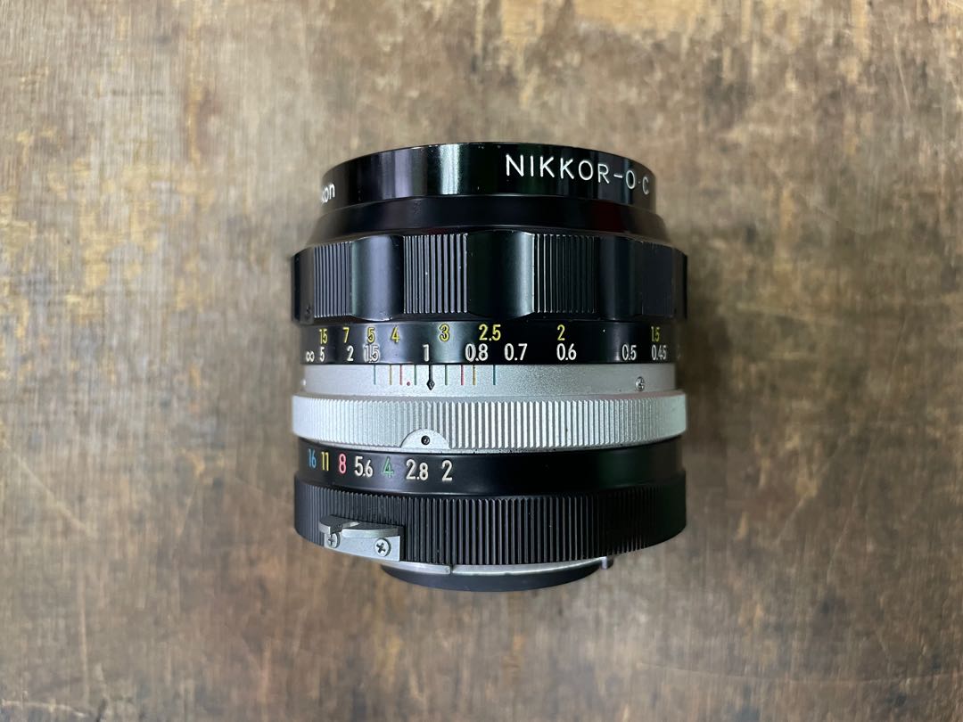 Nikon Nikkor-O.C Auto 35mm f2 non ai, 攝影器材, 鏡頭及裝備
