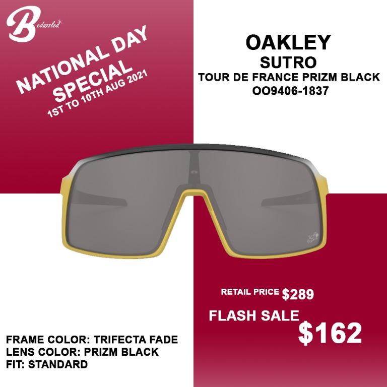 Oakley Sutro SALE fr $155 onwards + CHANCE TO WIN PRIZES IN LUCKY DRAW!,  Men's Fashion, Watches & Accessories, Sunglasses & Eyewear on Carousell