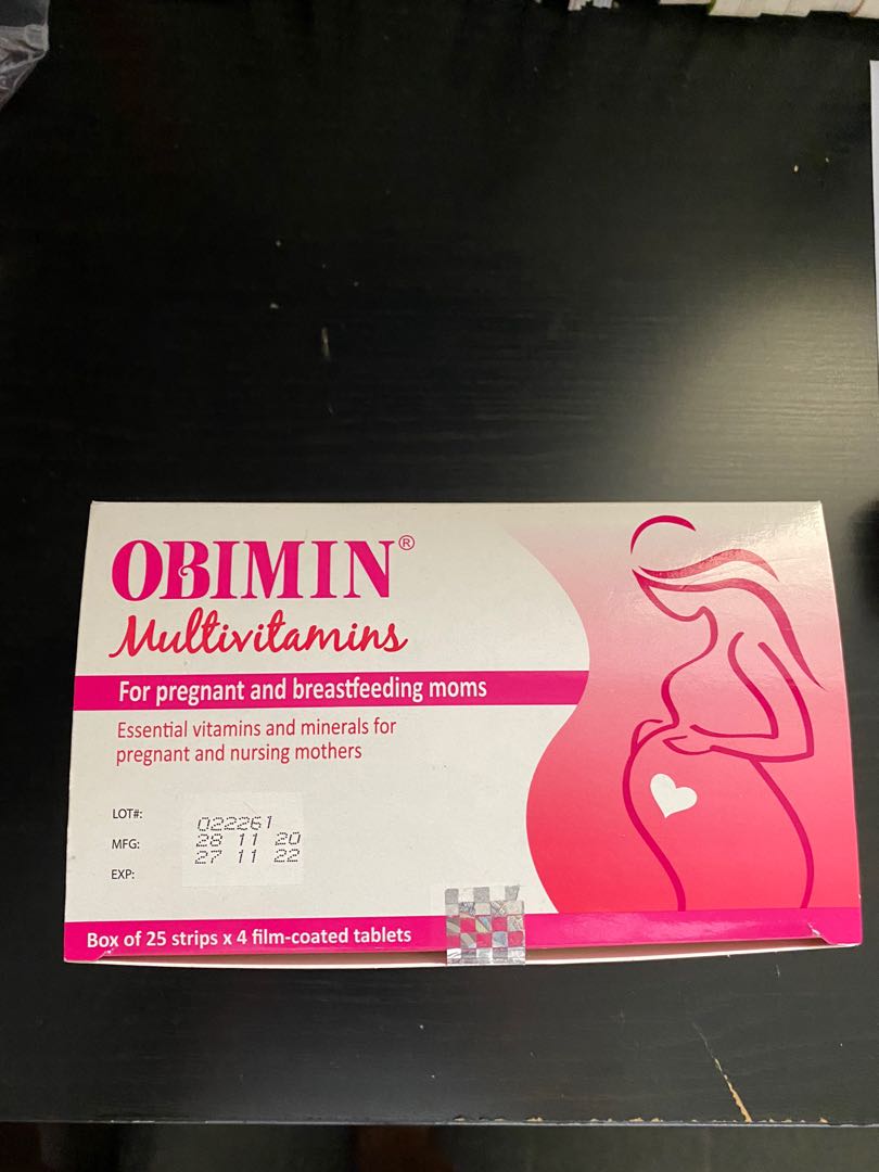 OBIMIN multivitamins for pregnant and breastfeeding moms, Babies & Kids