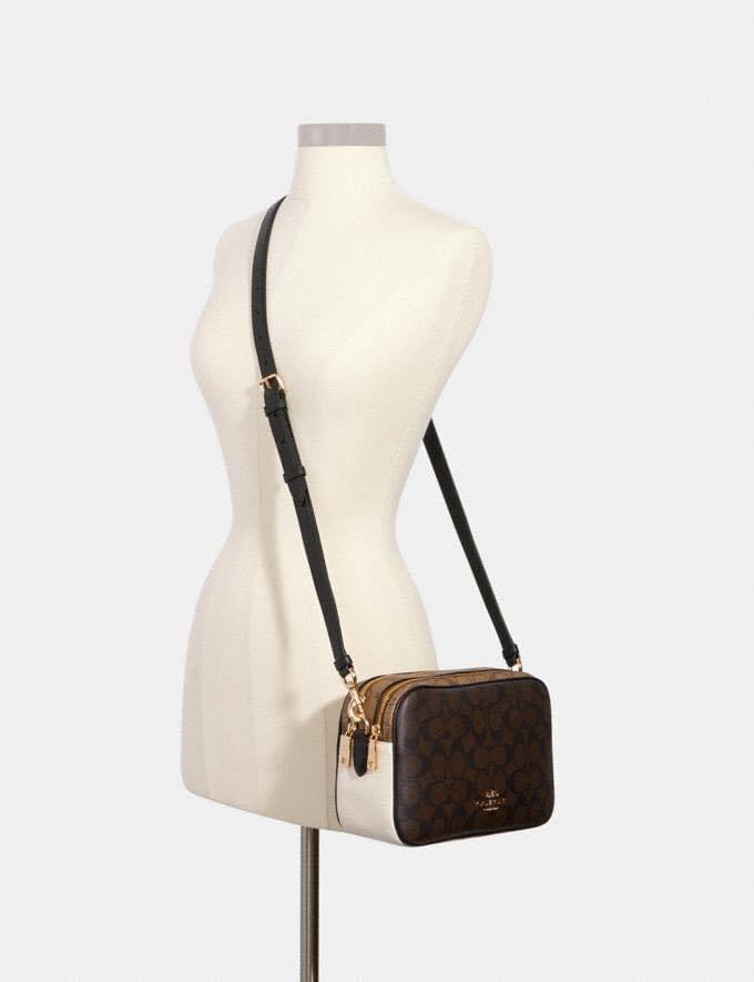 Coach tricolor on sale bag