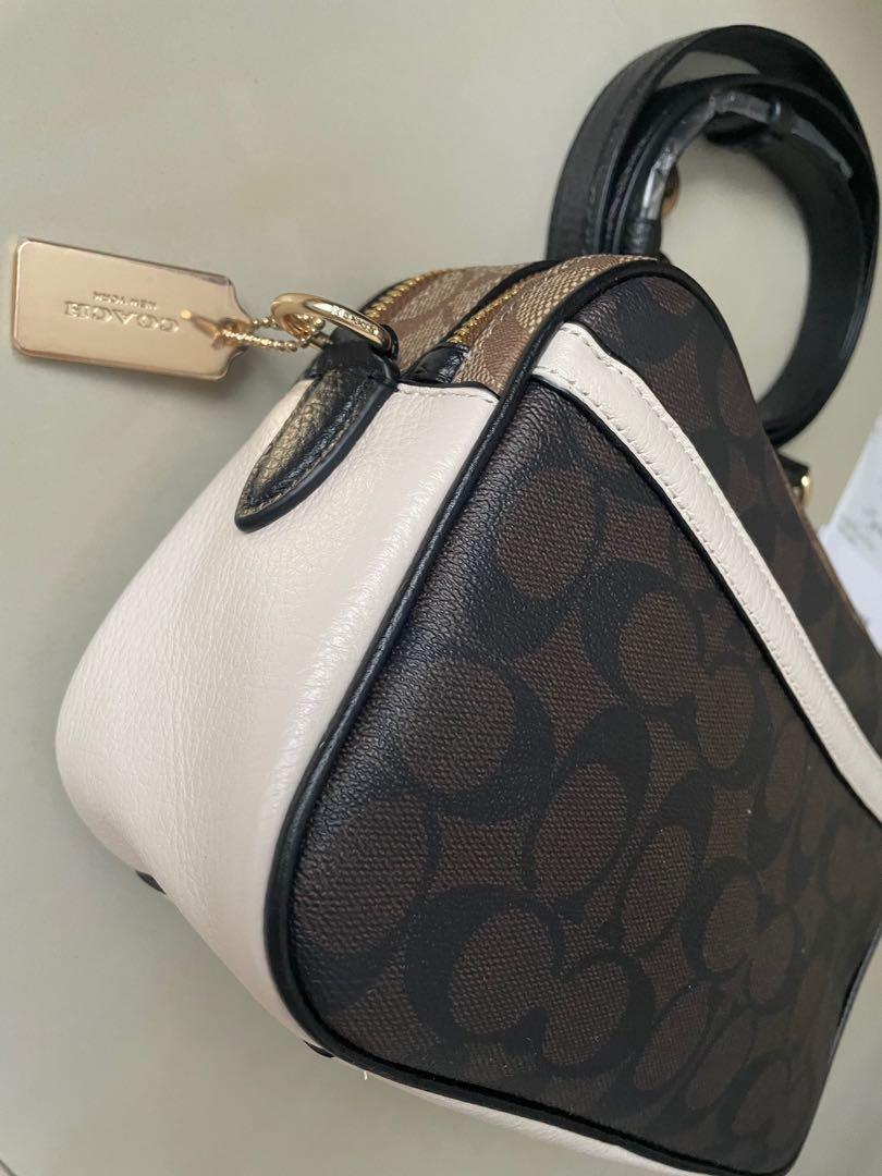 Original Coach Jes Tricolor double zip crossbody bag Brand new, Women's