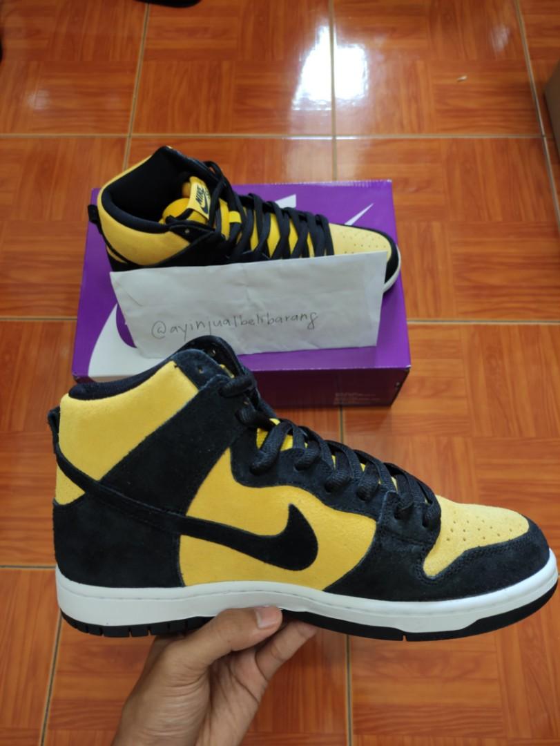 sb dunk high pro maize