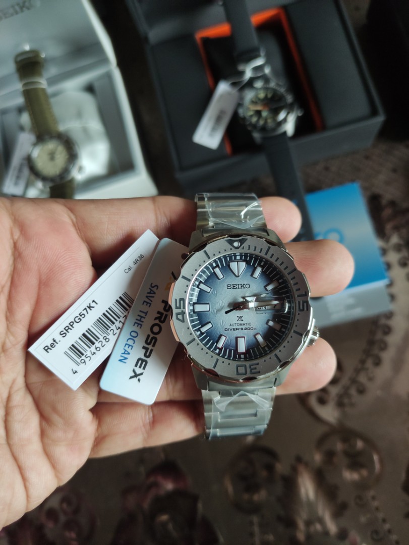 seiko prospex monster antarctica bnew, Men's Fashion, Watches &  Accessories, Watches on Carousell